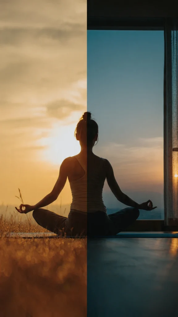 Morning vs Evening Yoga